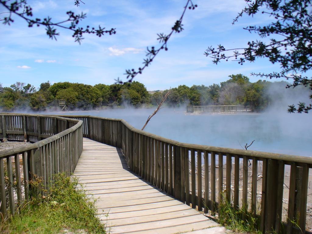 רוטורואה Kuirau Park Motor Lodge- Thermal Mineral Pool מראה חיצוני תמונה